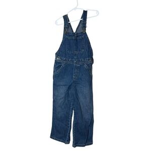 Wrangler Child's Denim Overalls Pockets Straps Pants Size 5T